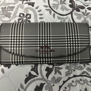 Coach black & maroon wallet